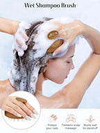 HEETA Scalp Massager Hair Growth, Soft Silicone Scalp Scrubber Shampoo Brush - Image 3