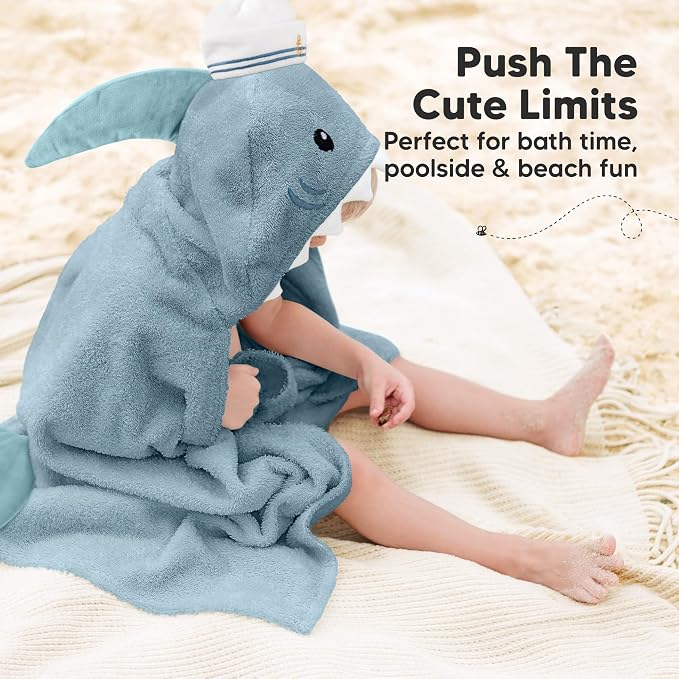 KeaBabies Organic Baby Towel - Image 6