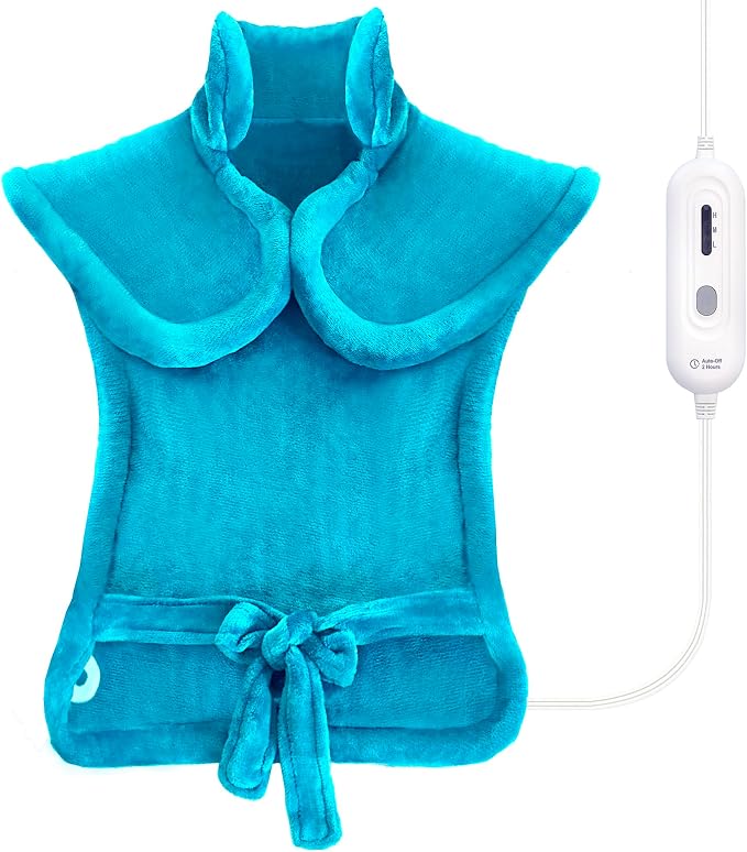 Tefici Heating Pad for Back Pain, Mothers Day Gifts for Women Men Mom Her，FSA by StayWarmStayHappy