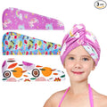 ELLEWIN Microfiber Hair Drying Towels by ELLEWIN