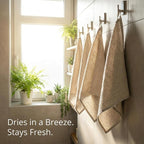 Flax Linen Washcloths for Bathroom - Image 3