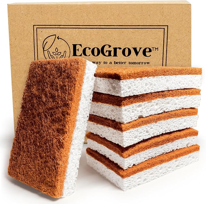 Loofah Sponges 100% All Natural BPA Free Loofah by EcoGrove