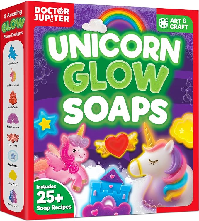 Doctor Jupiter Unicorn Glow Soap Making Kit by DoctorJupiter