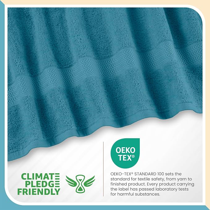 Martex 6-Piece Luxury 100% Cotton Towel Set | Quick Dry | Super Absorbent | - Image 8