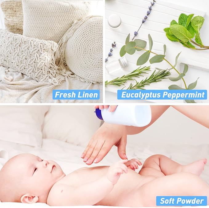 Fragrance Oil, ESSLUX Clean Set of Scented Oils, Essential Oils - Image 3