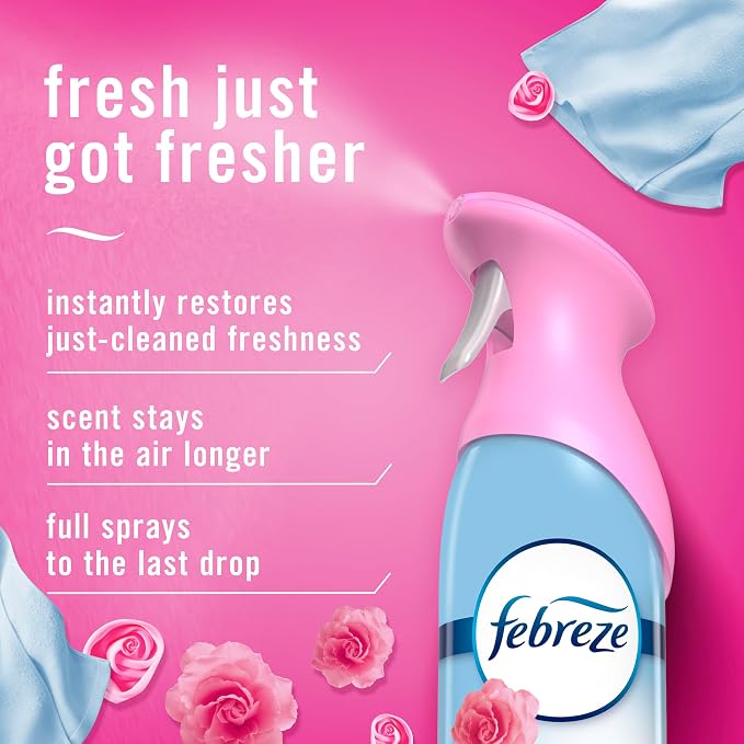 Febreze Air Mist, Air Freshener Spray, Odor Fighting Room Spray, Deodorizer - Image 3