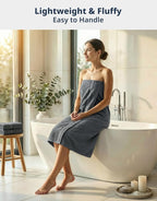 LANE LINEN 100% Cotton 4 Pack Bath Towels Set - Image 2