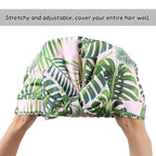 Shower Cap for Women Reusable Waterproof Bath Cap for Long Hair Cap for Shower - Image 6