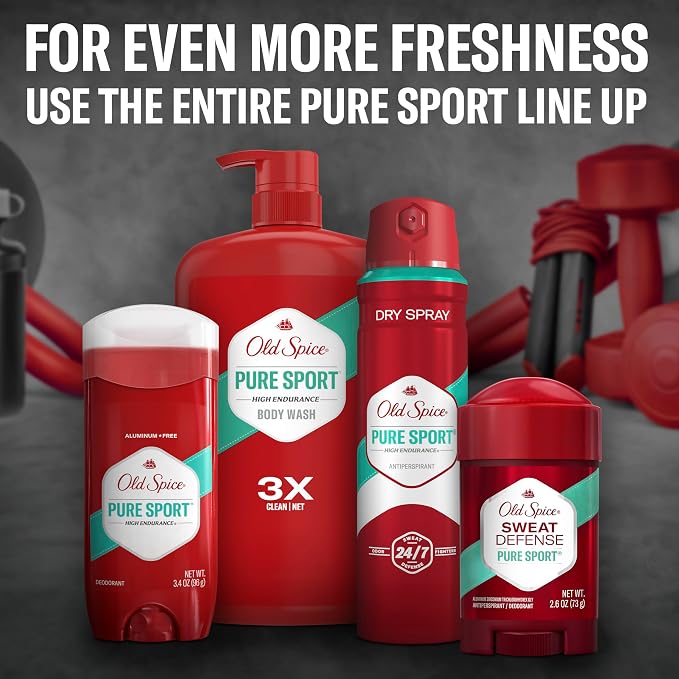 Old Spice Refreshing Body Wash for Men, High Endurance, 3X Defense, 24/7 Shower - Image 6