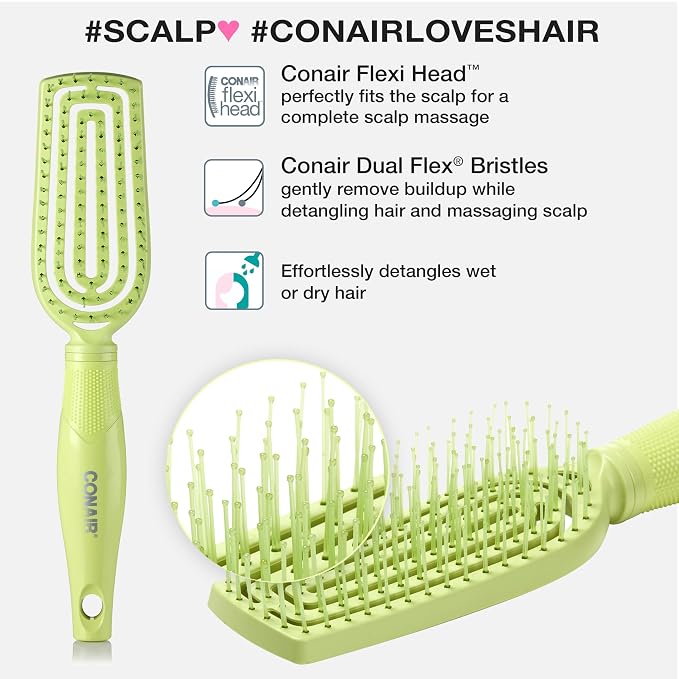 Conair Scalp Care Detangling hairbrush - Image 3