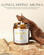 AOOVOO Sandalwood Oud Candle - Image 2
