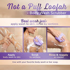 SILKLE Silicone Body Scrubber – Gentle Exfoliating Shower Scrubber - Image 5