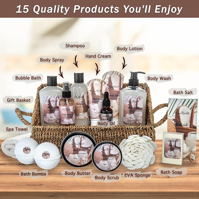 Aqua Elegante Bath Spa Gift Set - Image 2