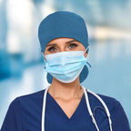 Satin Lined Scrub Cap, Adjustable Surgical Cap - Image 5