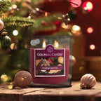 Colonial Candle Holiday Sparkle Scented Jar Candle, 2 Wick, 3.5 oz, Mottled Wax - Image 3