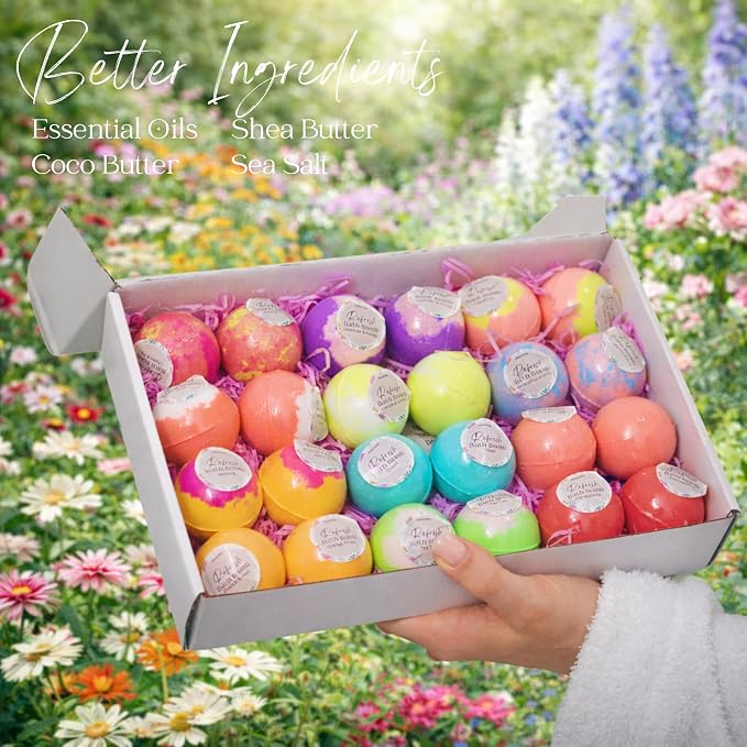 EvolutionUSA 24 Refresh Bath Bombs - Image 4