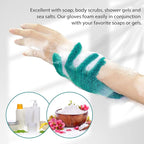 Evridwear Exfoliating Dual Texture Bath Gloves - Image 7