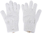 CleanLogic Exfoliating Bath and Shower Gloves, Certified Organic, 1 Pair - Image 4
