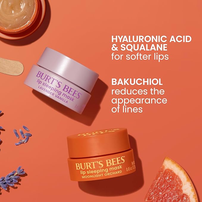 Burt’s Bees Moonlight Orchard Lip Sleeping Mask, - Image 3