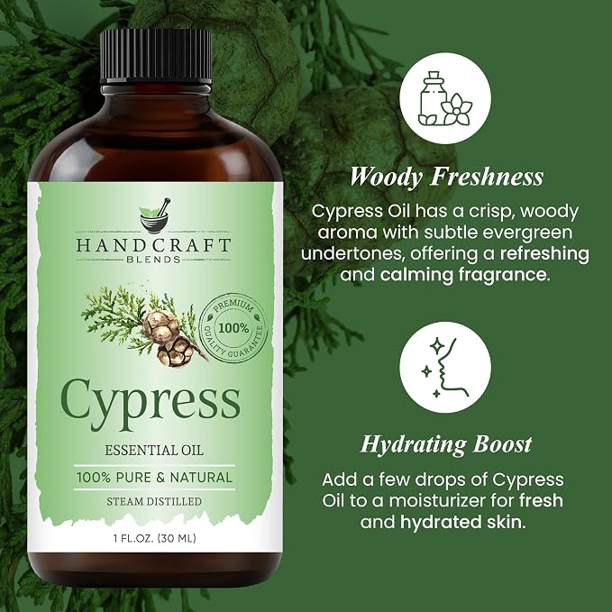 Handcraft Blends Cypress Essential Oil – 1 Fl Oz – 100% Pure and Natural – - Image 4