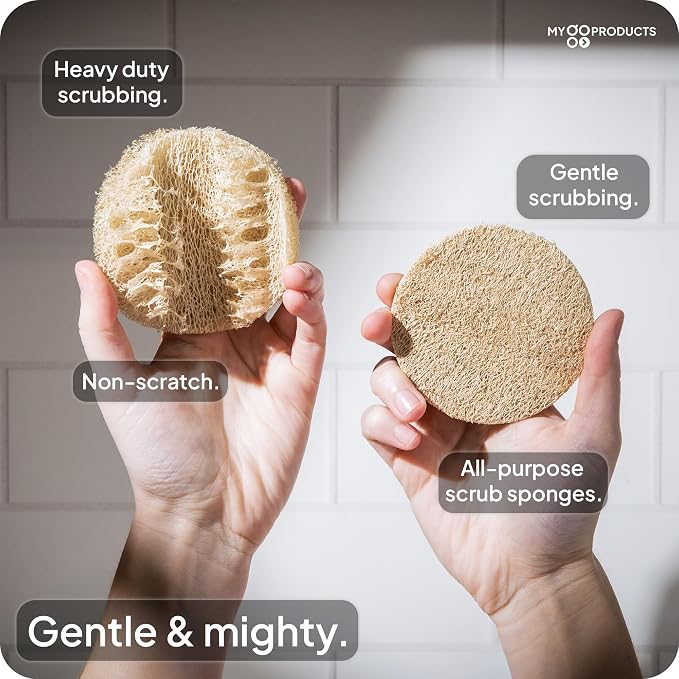 LoofaGO Natural Loofah Sponges - Image 4