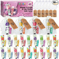 AZEN 60 Sets Bulk Gifts, Hand Cream and Lip Balm Bulk Set by AZEN