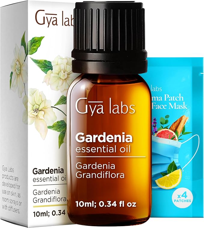 100% Pure Gardenia Essential Oil by GyaLabs