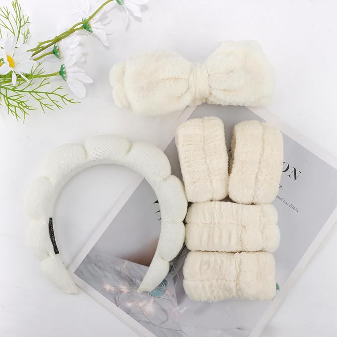 AOPRIE SPA Headbands for Washing Face Makeup Headbands - Image 7