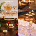 48 Pack Jasmine Scented Tealight Candles - Image 8