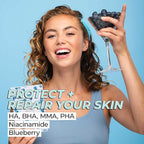 Vitamasques Niacinamide Blueberry Face Sheet Mask 7 Pack - Image 3