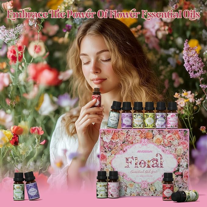Floral Essential Oils Set, ARVIDSSON Natural Flower Essential Oil - Image 7