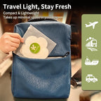 Travel Loofah Made from Real Egyptian Shower Loofah Spong Natural, Exfoliating - Image 2
