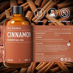 SU JUABA Cinnamon Essential Oil 4 Oz, 100% Pure Natural - Image 6