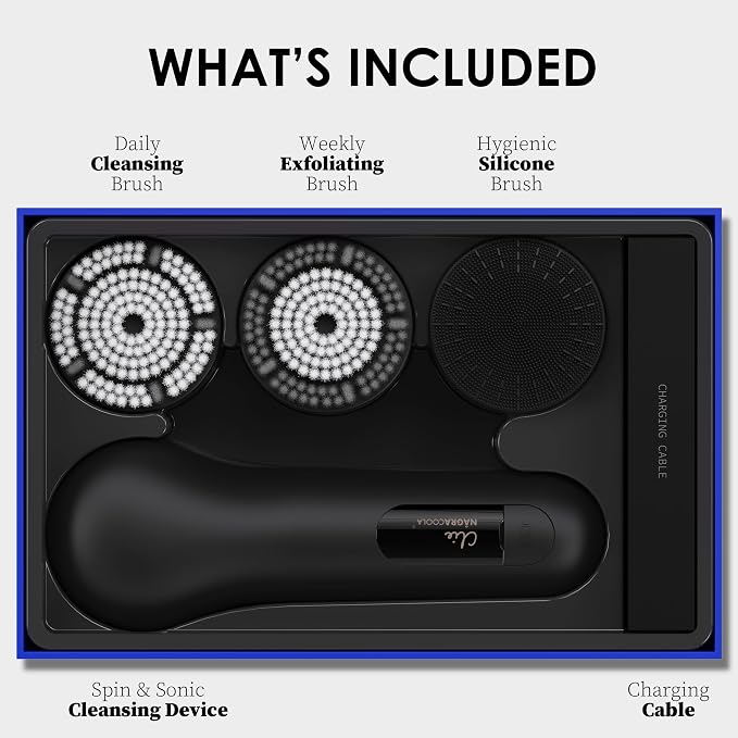 Premium Face Scrubber, Deep Pore Cleansing Brush, Waterproof & Rechargeable - Image 6