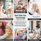 APPEARUS Disposable Stretch Facial Headbands, Snag-Free Adhesive Tab Closure - Image 7