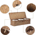 Sumnacon Extended Seagrass Storage Basket - Image 4