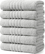 Aibaser Towels 6 Pack Bath Towel by Aibaser