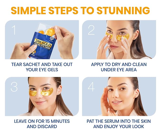 Stylia Under Eye Patches for Puffy Eyes and Dark Circles - Image 8