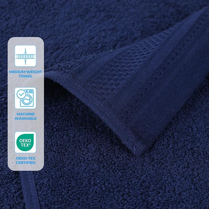 Superior Honeycomb Cotton Medium Weight Towels, - Image 6