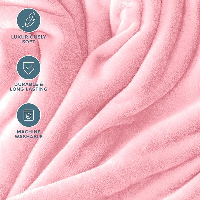 Bare Home Fleece Blanket - Image 6