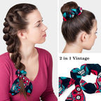 Scrub Cap with Hair Scrunchy, Ponytail Holder Surgical Cap - Image 4