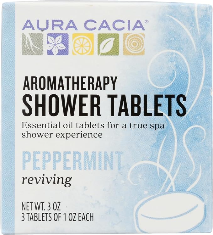 Aura Cacia Peppermint Shower Tablets by AuraCacia