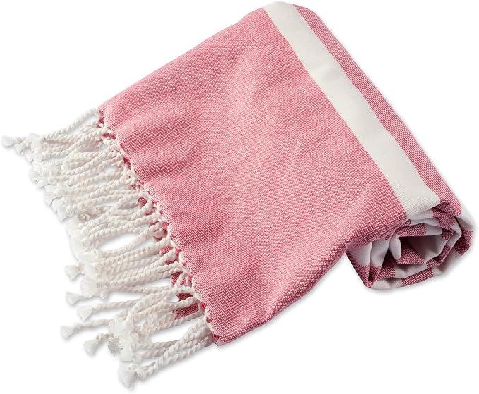 E-Living Store 100% Cotton, Soft & Absorbent Decorative Turkish Fouta Towel - Image 2