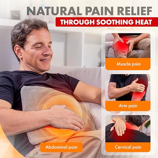 TheraCare Digital 12” x 15” Heating Pad | Moist & Dry Heat | Wide Range - Image 2