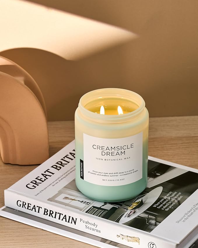 M&SENSE Orange Creamsicle Candle - Image 8