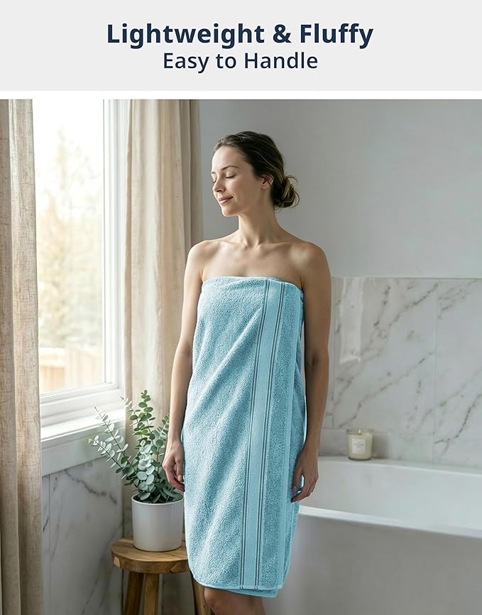 LANE LINEN Towel Sets for Bathroom - Image 3