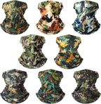 SATINIOR Summer Camo Neck Gaiter UV Protection Cooling Face Mask Sun Hood by SATINIOR