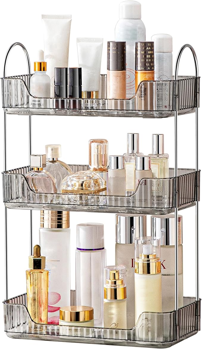 Akinbas 3 Tier Bathroom Organizer Countertop Makeup Perfume Tray Skincare by AKINBAS