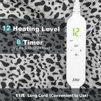 Heating Pad for Back Pain and Cramps Relief, Ultra Soft Microplush Heating Pad - Image 2