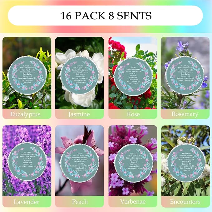 16 Pack Shower Steamers Aromatherapy - Image 3